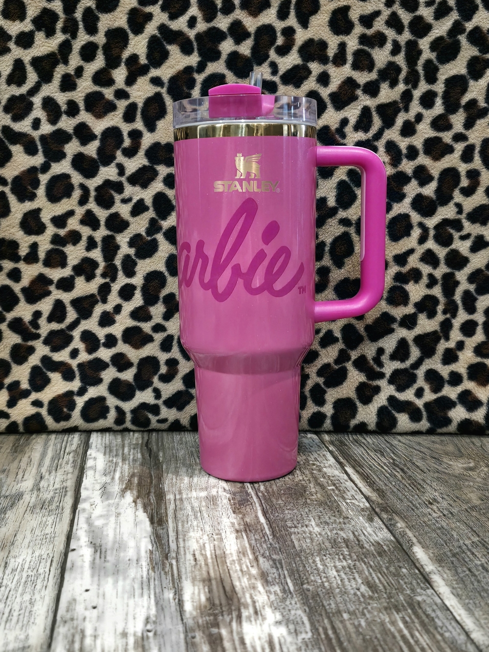 Stanley Barbie Pink Travel Mug with Handle